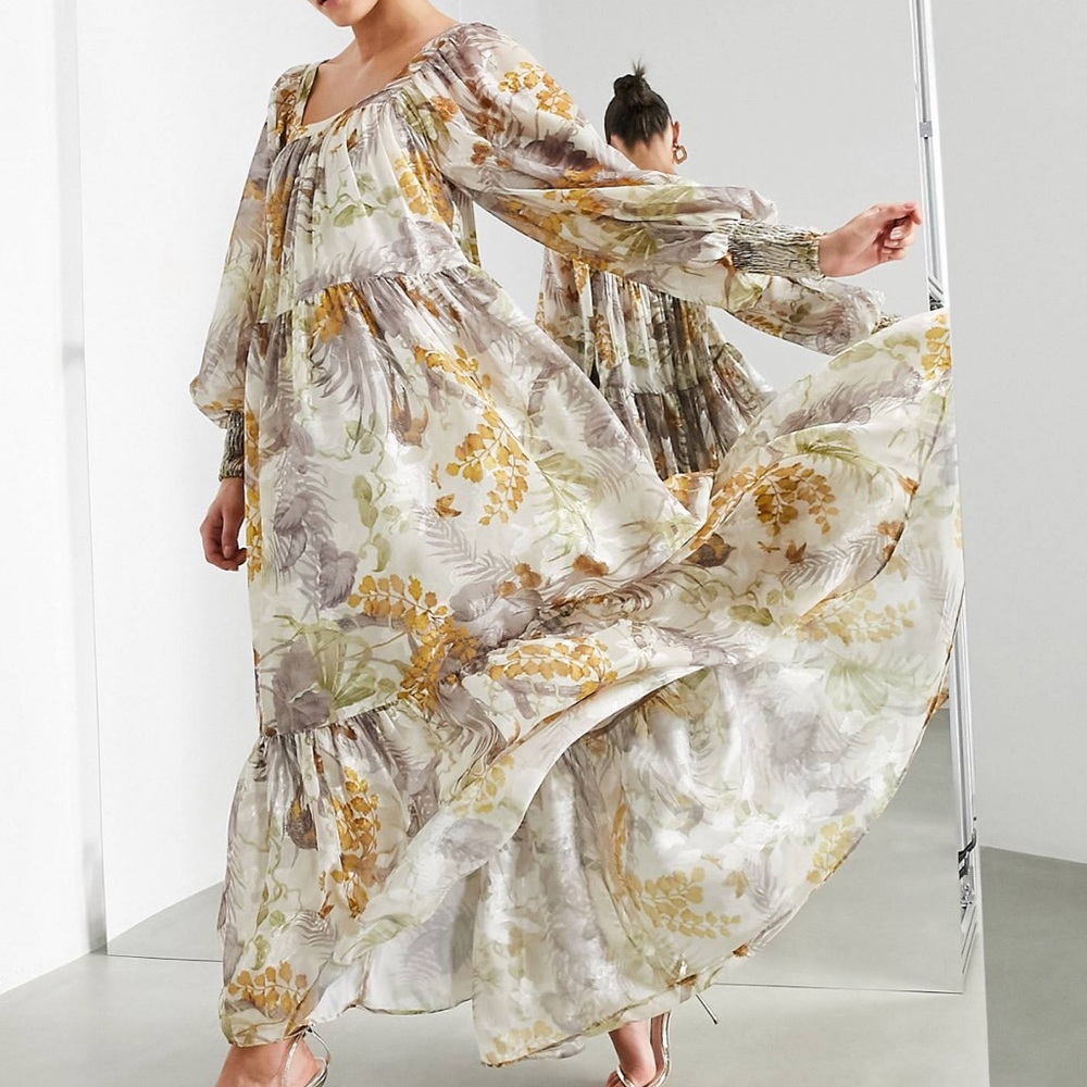ASOS EDITION oversized maxi dress